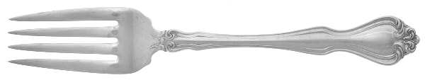George & Martha Washington (Sterling, 1940) Individual Salad Fork