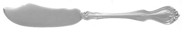 George & Martha Washington (Sterling, 1940) Flat Handle Master Butter Knife