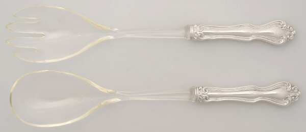 George & Martha Washington (Sterling, 1940) Plastic Bowl 2-Piece Salad Set