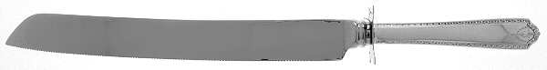 Lady Hilton (Sterling, 1940, No Monograms) Cake Slicer with Stainless Blade