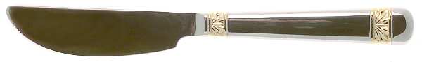 Wicklow Gold (Stainless, Gold Acct) Hollow Handle Master Butter Knife