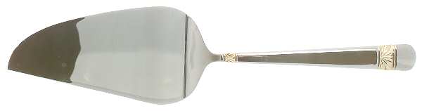Wicklow Gold (Stainless, Gold Acct) Pie and Cake Server, Solid Piece