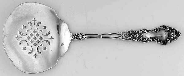 Meadow Rose (Sterling, 1907, No Monos) Tomato Server, Solid Piece