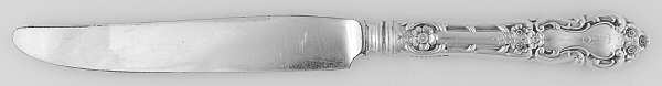 Meadow Rose (Sterling, 1907, No Monos) New French Hollow Knife with Bolster