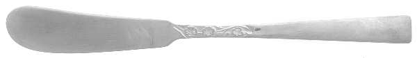 WWA1 (Stainless) Flat Handle Butter Spreader