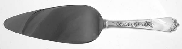 Sterling Rose (Sterling, 1955) Pie Server with Stainless Blade