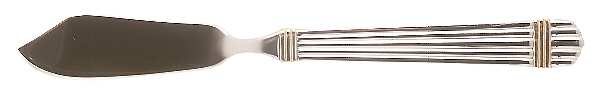 Gold Chardonnay (Stainless) Flat Handle Master Butter Knife