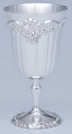 Baroque (Silverplate, Hollowware, Older) Water Goblet