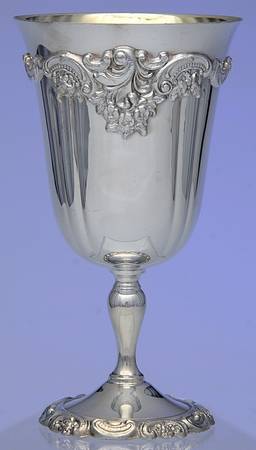 Baroque (Silverplate, Hollowware, Older) Water Goblet