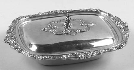 Baroque (Silverplate, Hollowware, Older) Individual Casserole & Lid