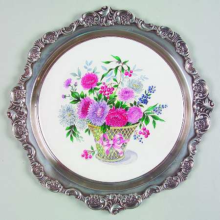 Baroque (Silverplate, Hollowware, Older) Trivet