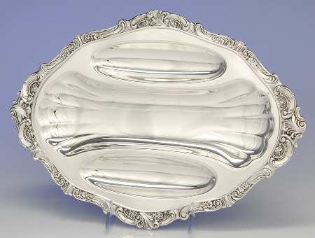 Baroque (Silverplate, Hollowware, Older) 3 Part Relish