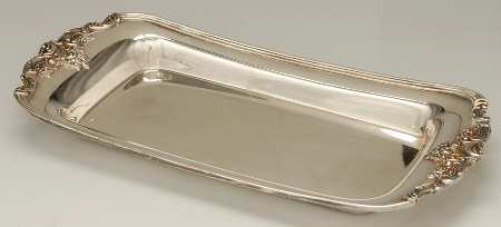 Baroque (Silverplate, Hollowware, Older) 13" Bread Tray