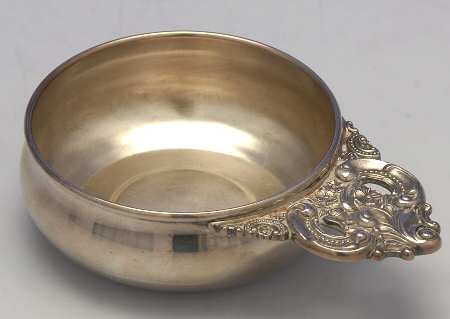 Baroque (Silverplate, Hollowware, Older) Silverplate Porringer