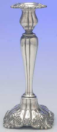 Baroque (Silverplate, Hollowware, Older) 10" Candlestick by Wallace Silver