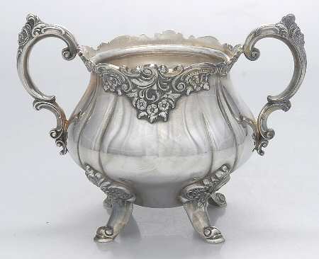 Baroque (Silverplate, Hollowware, Older) Sugar Bowl No Lid