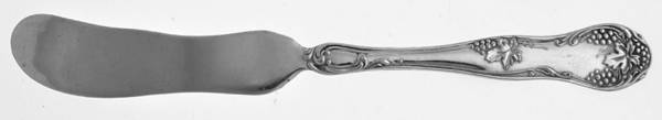 Grape (Silverplate, 1910) Flat Handle Butter Spreader