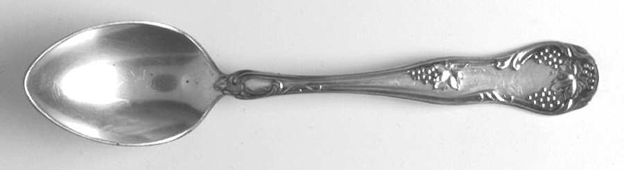 Grape (Silverplate, 1910) Demitasse Spoon