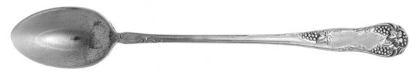 Grape (Silverplate, 1910) Iced Tea Spoon