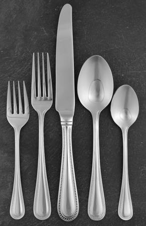 Royal Bead (Stainless) 5 Piece Place Setting