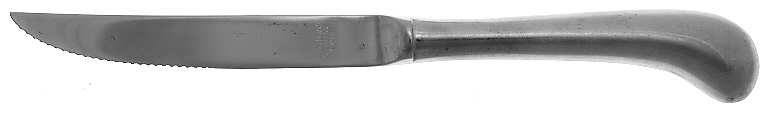 WLF3 Individual Steak Knife Hollow Handle by Wesley Forge