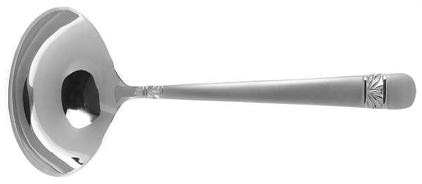 Wicklow-Matte (Stainless) Solid Gravy Ladle
