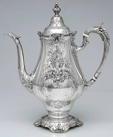 Sir Christopher (Strl, Hlwr, 4800-1, Hand Chased) by Wallace Silver