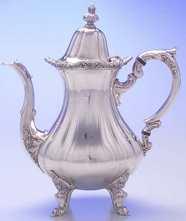 Rose Point (1200, Silverplate, Hollowware) by Wallace Silver