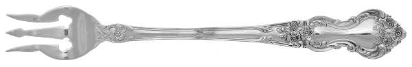 Meadow Rose (Sterling, 1907, No Monos) Oyster Fork