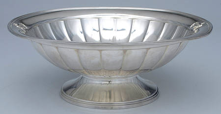 Buckingham (Silverplate, 1924, Hollowware) 11" Round Footed Vegetable Bowl