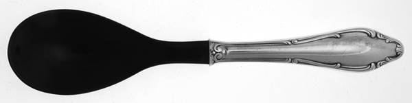 WLN4 (Silverplate) Salad Serving Spoon with Plastic Bowl