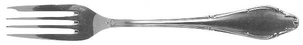 WLN4 (Silverplate) Individual Solid Fish Fork