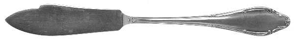 WLN4 (Silverplate) Individual Solid Fish Knife