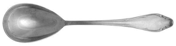 WLN4 (Silverplate) Solid Salad Serving Spoon
