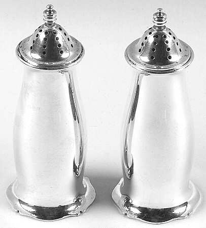 Antique (Sterling, Hollowware) Salt and Pepper Set