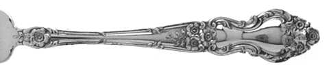 Meadow Rose (Sterling, 1907, Monograms) by Wallace Silver