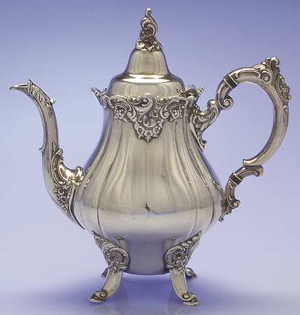 Baroque (Silverplate, Hollowware, Newer) Teapot