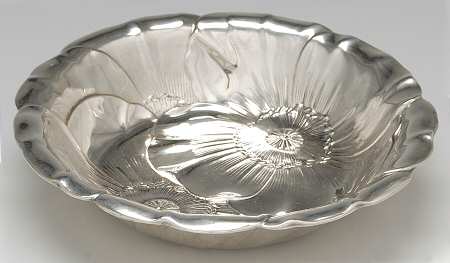 Poppy (Sterling, Hollowware) 9" Round Vegetable Bowl