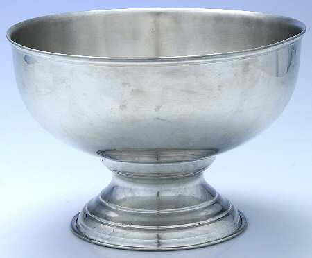 WOP1 (PEWTER, HOLLOWWARE) 11" Round Footed Centerpiece