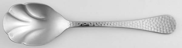 Continental Hammered (Stainless) Sugar Shell Spoon