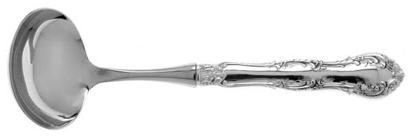 Old Atlanta (Sterling, "Wallace") Hollow Handle Gravy Ladle with Stainless Bowl