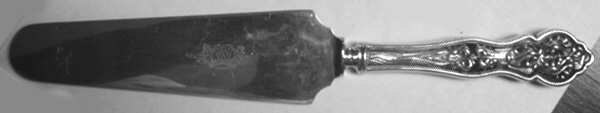 Louvre (Silverplate, 1907) Pie Server with Silverplate Blade by Williams Bros