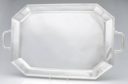 Princess Mary (Sterling, Hollowware) Large Waiter Tray