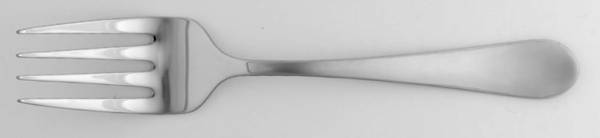 Continental Classic (Stainless, Glossy) Medium Solid Cold Meat Serving Fork