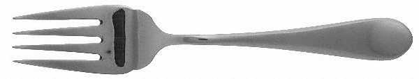 Continental Classic (Stainless, Glossy) Medium Solid Cold Meat Serving Fork
