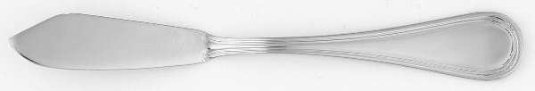 Royal Thread (Stainless) Flat Handle Master Butter Knife