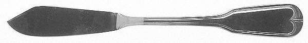 Continental Fiddle (Stainless) Flat Handle Master Butter Knife