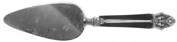 WOX1 (Sterling) Cheese Server with Stainless Blade by Wolfenden Silver Co