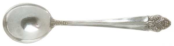 WOX1 (Sterling) Small Short Handle Chocolate Spoon by Wolfenden Silver Co