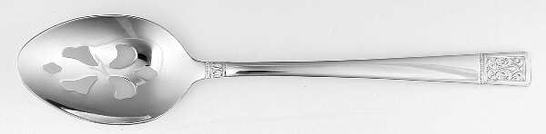 Lauriat (Silverplate) Pierced Tablespoon (Serving Spoon)